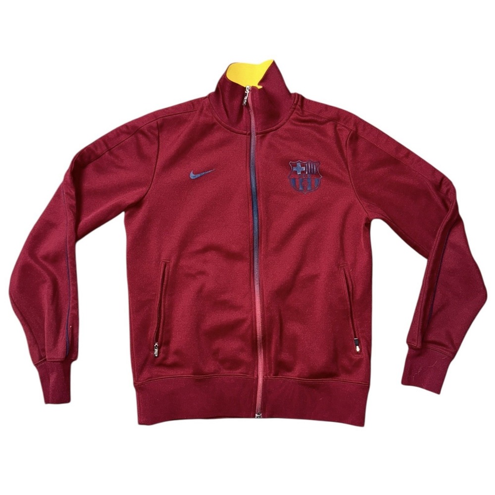 FC BARCELONA NIKE N98 2013/2014 FOOTBALL SOCCER TRAINING JACKET Medium